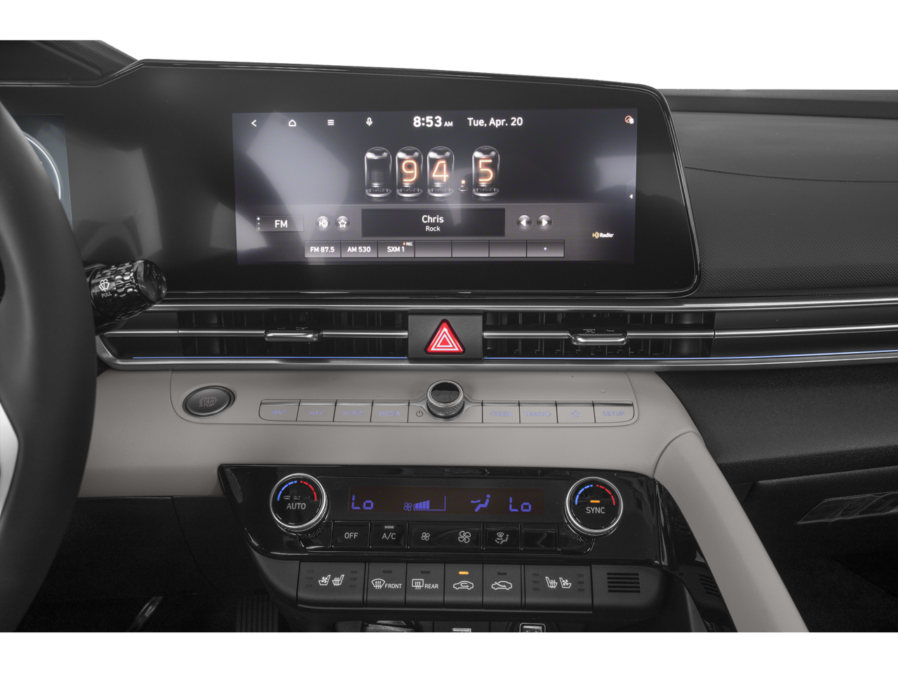 2022 Hyundai Elantra Hybrid Blue