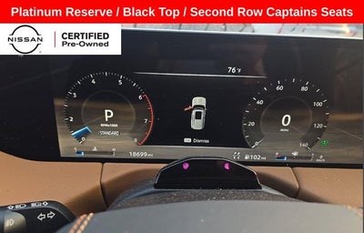 2025 Nissan Armada Platinum Reserve