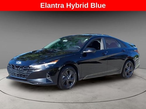 2022 Hyundai Elantra Hybrid Blue