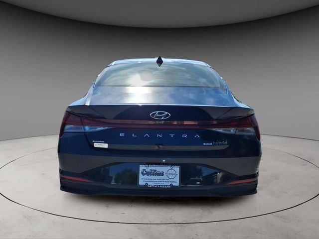2022 Hyundai Elantra Hybrid Blue