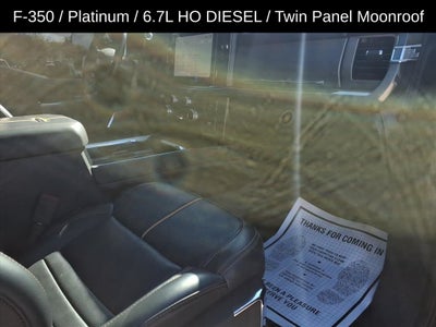 2024 Ford F-350SD Platinum