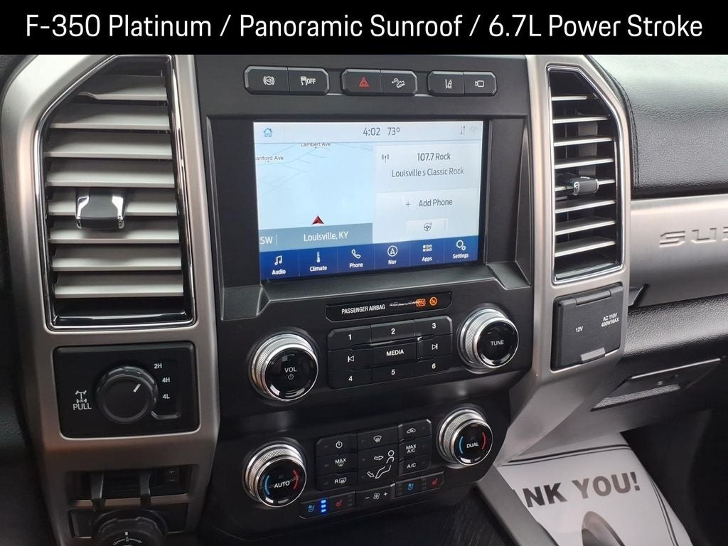 2021 Ford F-350SD Platinum