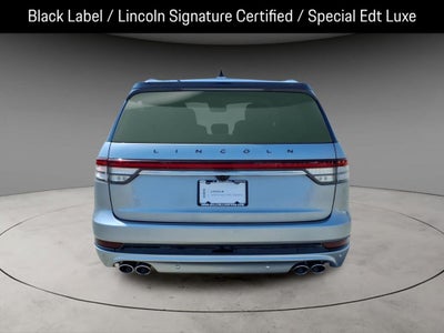 2024 Lincoln Aviator Black Label