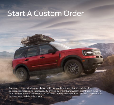 Start a custom order | Bill Collins Ford Lincoln in Louisville KY
